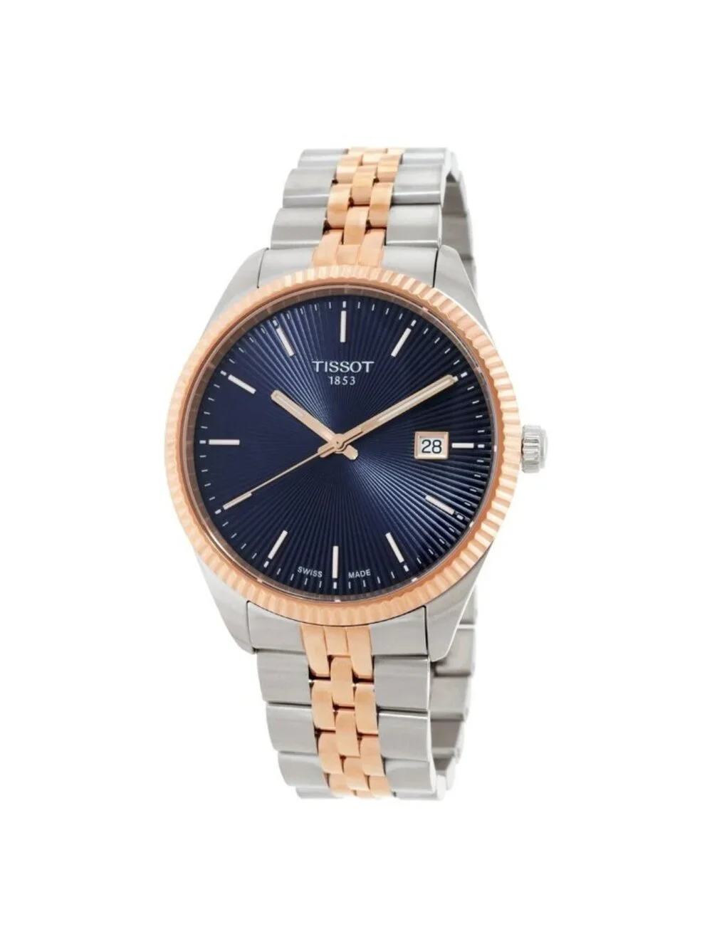 NWT Tissot Ballade Quartz Blue Dial Men's Watch